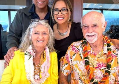 Pastor Bill and Danita Stonebraker with Michael and Debbie Villoria Hawaii Magician Illusionist
