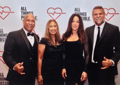 Victor and Eilene Marx with Michael and Debbie Villoria Hawaii Magician Illusionist